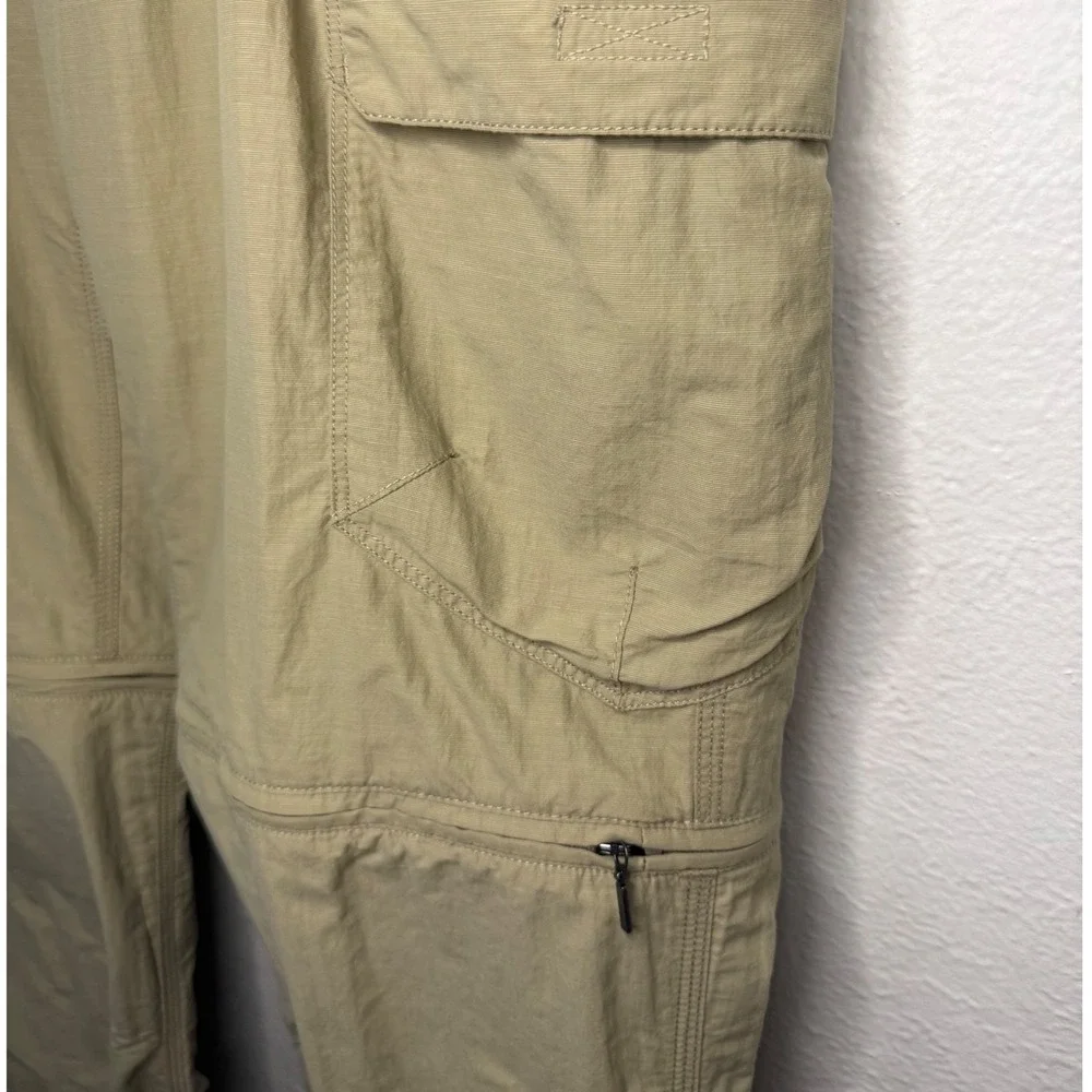 The North Face Men's 38 Convertible Hiking Cargo Pants Khaki Outdoor Gorpcore